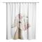 Cute Baby Goat Butterfly Flowers 71" x 74" Shower Curtain